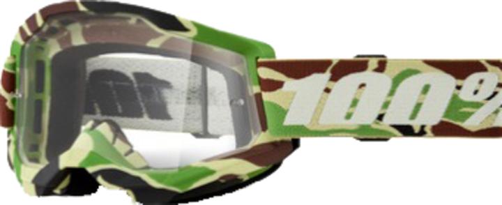 Image du produit 100% STRATA 2 Goggle War Camo - Clear Lens (Camouflage)