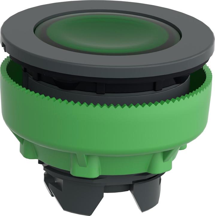 Produktbild Schneider Electric Flush Green Ill Pushbutton Head