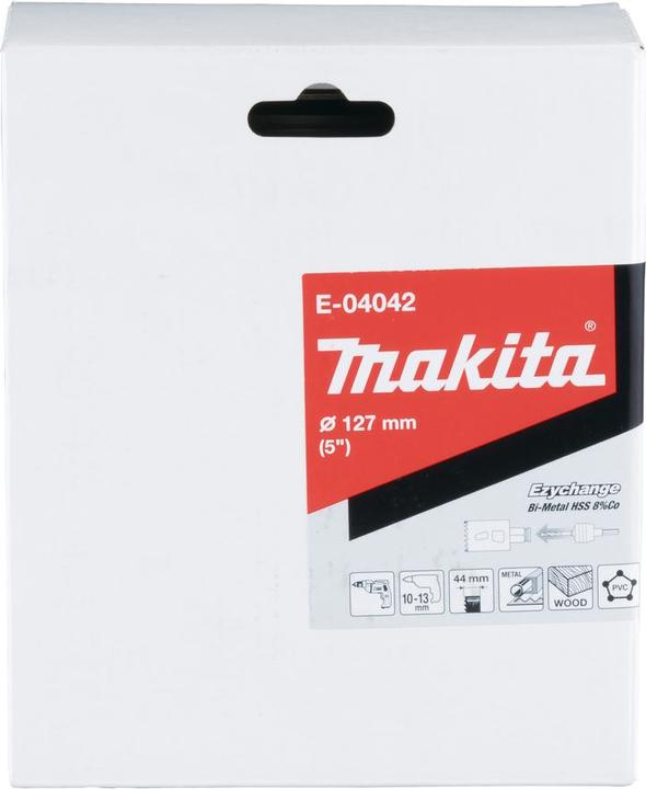 Actual product image Makita EZYCHANGE BIM hole saw E-04042 (127 mm)