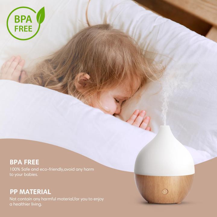 Produktbild Alopini Aroma Diffuser Essential Oils, Aromatherapy Room Fragrance Ultrasonic Diffuser 100 ml (100 ml)