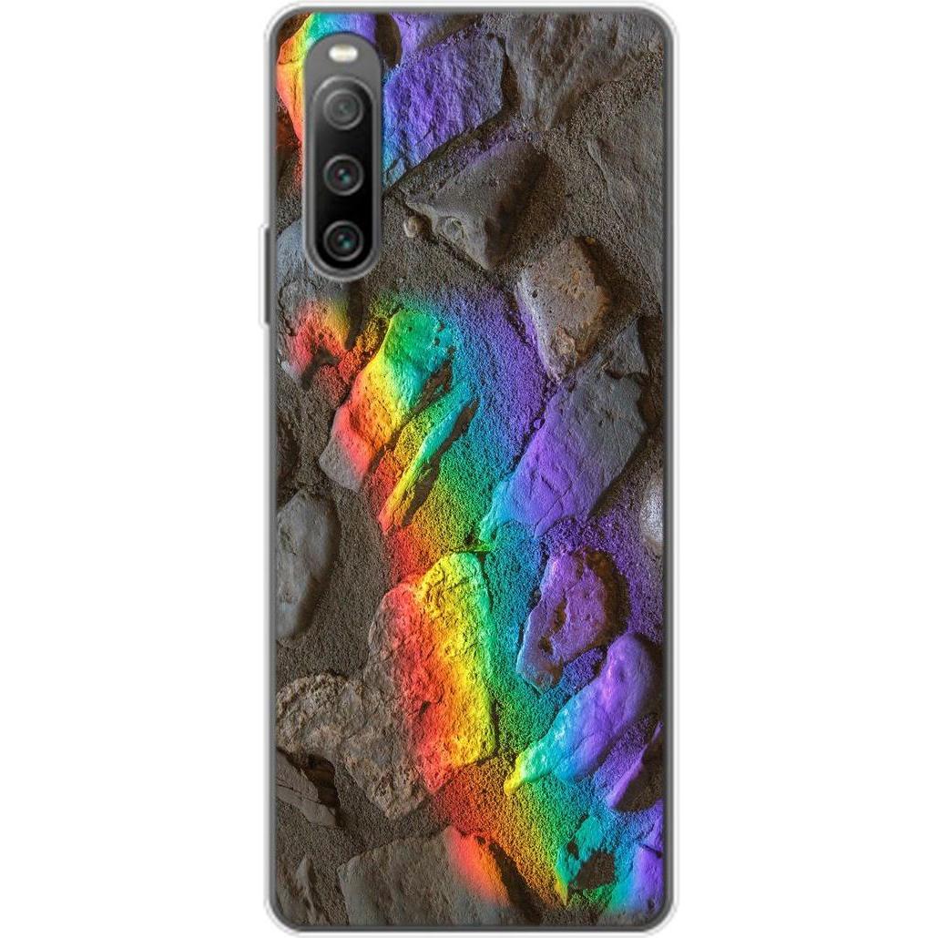 König Design Hülle Handy Schutz für Sony Xperia 10 IV Case Cover Tasche Bumper Etuis TPU Neu (Sony Xperia 10 IV), Smartp...