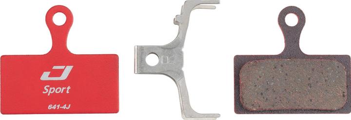 Actual product image Jagwire Sport Semi-Metallic brake pads for Shimano | Rever Postmount 1 pair (Shimano, Semi-metallic)