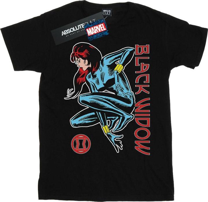 Immagine prodotto Black Widow In Action Maglietta Uomo (4XL)