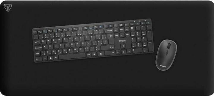 Actual product image Yenkee YPM 90 SPEED TOP XL schwarz / Gaming Maus- und Tastaturpad / 900 x 400 x 4 mm (XL)