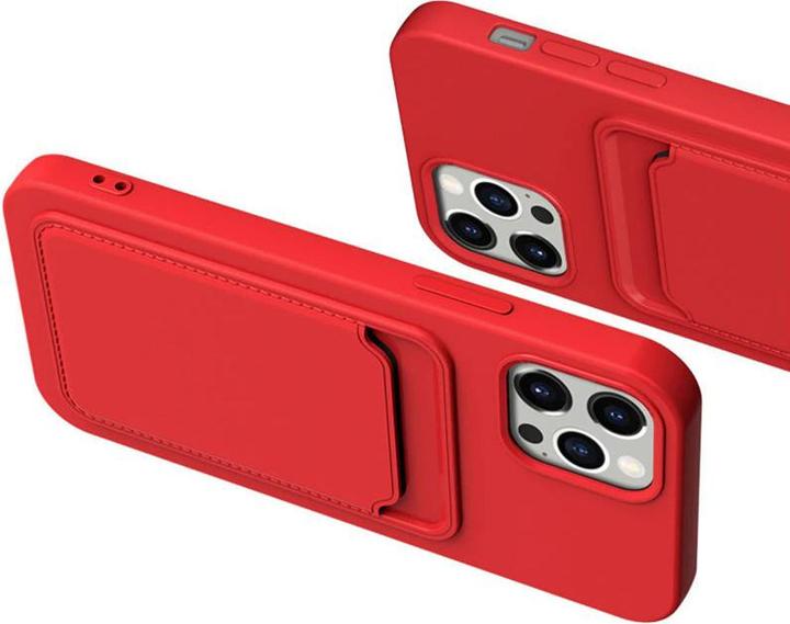 Immagine prodotto Hurtel Portacarte Portafoglio in silicone Portafoglio con slot per carte Documenti per iPhone 12 Pro Max Ar (Apple iPhone 12 Pro Max)