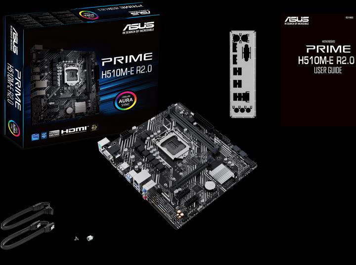 Productafbeelding ASUS PRIME H510M-E R2.0 (LGA 1200, Intel H510, mATX)