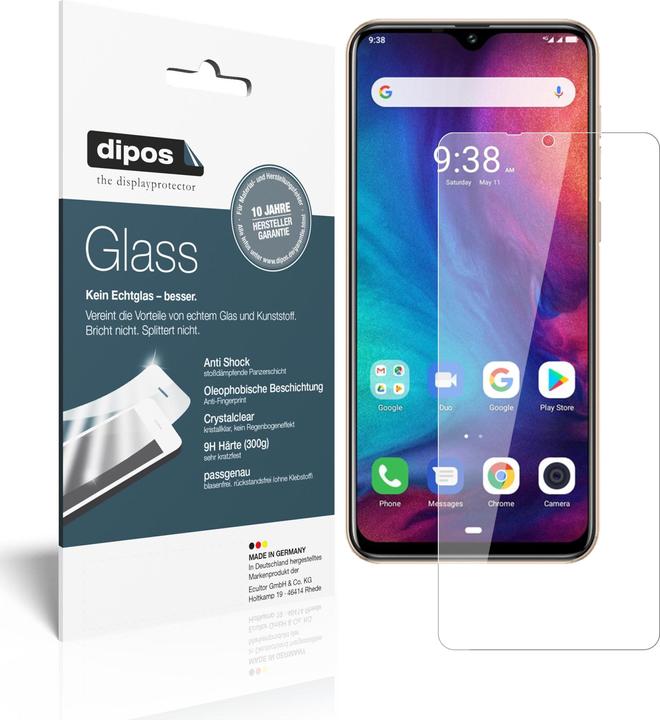 Actual product image Dipos Screen Protector Anti-Shock (2 pcs., Ulefone Note 7P)