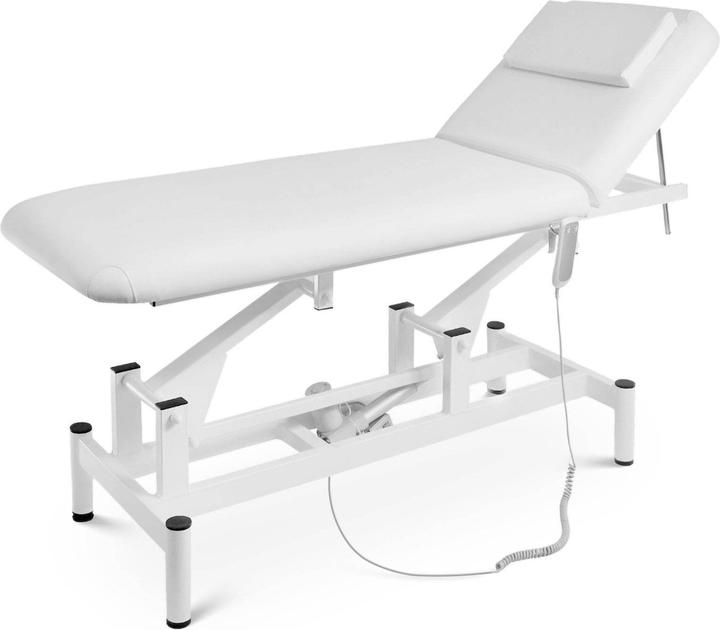 Actual product image Physa Electric Massage Table - 1 motor - 50 W - 185 x 63 x 47 - 90 cm - 150 kg - brown/white