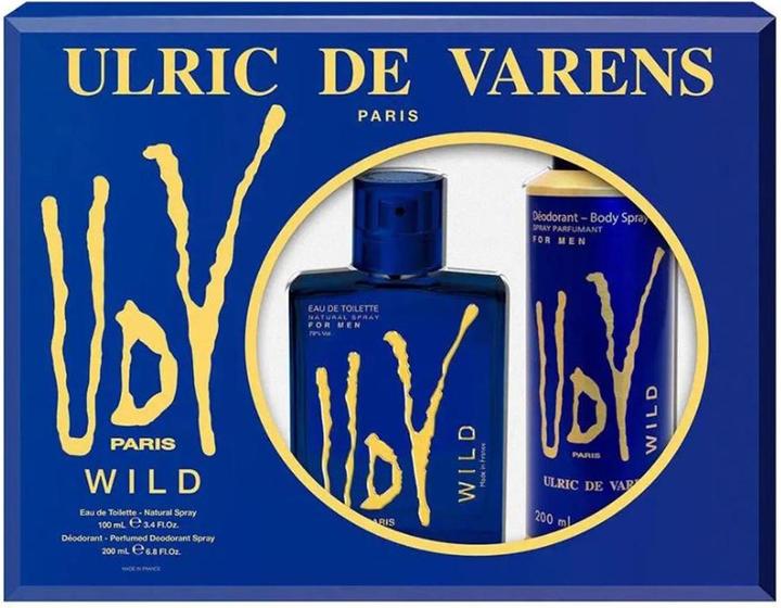 Produktbild Ulric De Varens U.D.V. WILD MEN EDT SPRAY 100 ML SETS (Spray, 100 ml)
