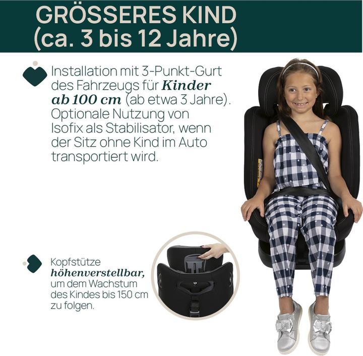 Actual product image Chicco UNICO EVO I-SIZE CLASSIC CAR SEAT 40 - 150 CM (Child seat, ECE R129/i-Size Standard)