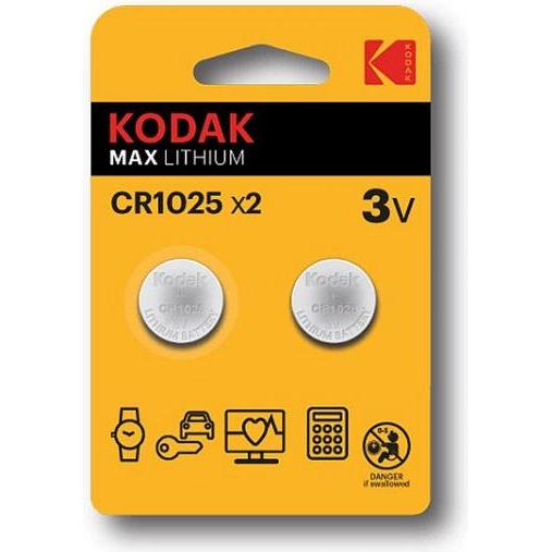 Thumbnail - Kodak CR1025 Single-use battery Lithium - Batterie (2 Stk., CR1025), Batterien + Akkus