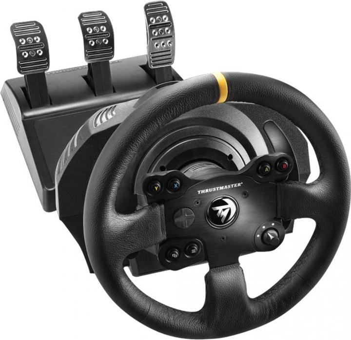 Actual product image Thrustmaster TX Racing Wheel Leather Edition (PC, Xbox One S, Xbox One X, Xbox Series S, Xbox Series X)