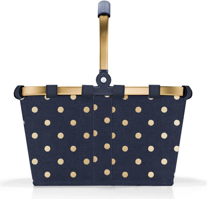 metallic dots blue