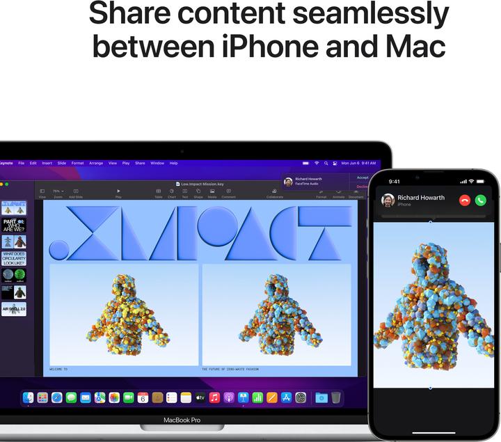 Produktbild Apple MacBook Pro – 2022 (13.30", 1000 GB, 16 GB, CH, M2)