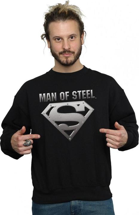 Image du produit - Sweat SUPERMAN MAN OF STEEL SHIELD - Homme (M)