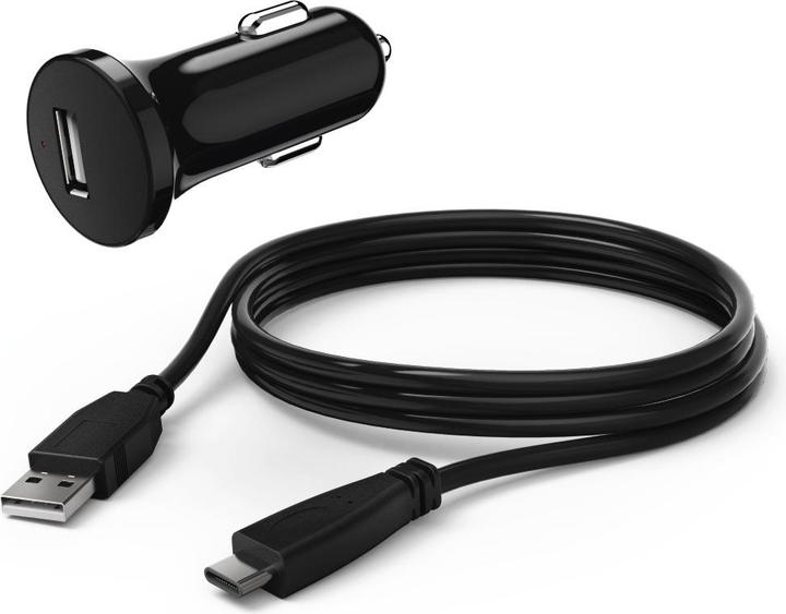 Produktbild Hama KFZ-Ladegerät mit USB-C-Kabel
