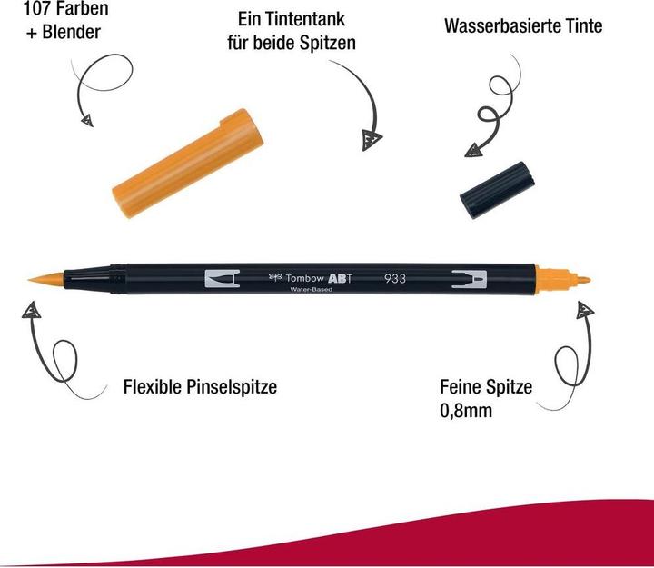 Produktbild Tombow ABT Dual Brush Pen (1x)
