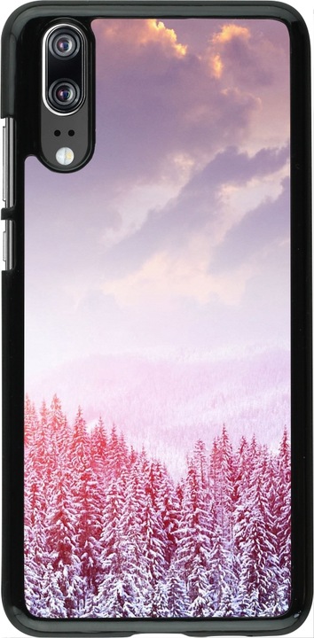 Actual product image PhoneLook Coque Winter 22 Pink Forest (Huawei P20)