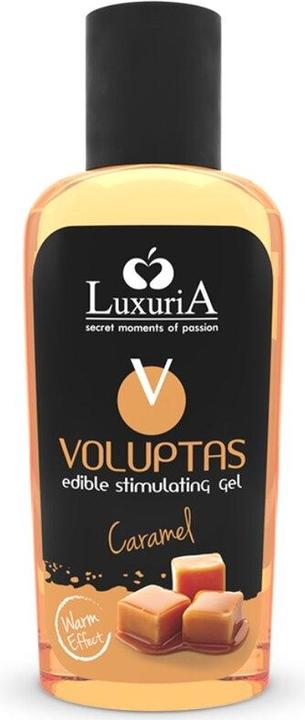 Actual product image Luxuria Voluptas Edible Stimulating Jelly Effect - Caramel 100 ml (100 ml)