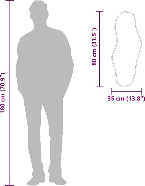 Produktbild vidaXL Gastone (80 x 35 cm)