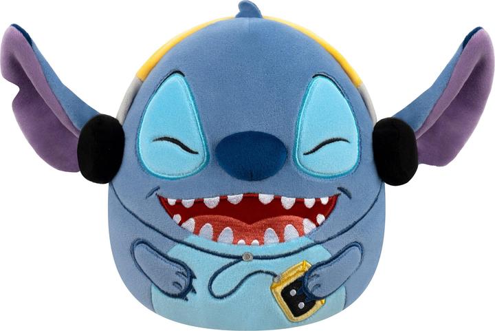 Actual product image Squishmallows 20 cm Disney - Stitch With Headphone (20 cm)