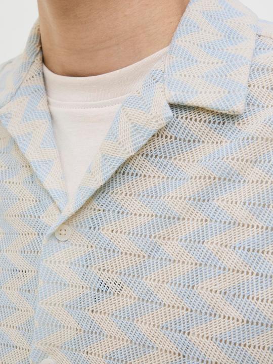 Image du produit Jack & Jones Jorsummer Luke Texture Resort Shirt Ss (XL)