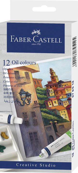 12 couleurs en tubes de 9 ml dans un emballage carton