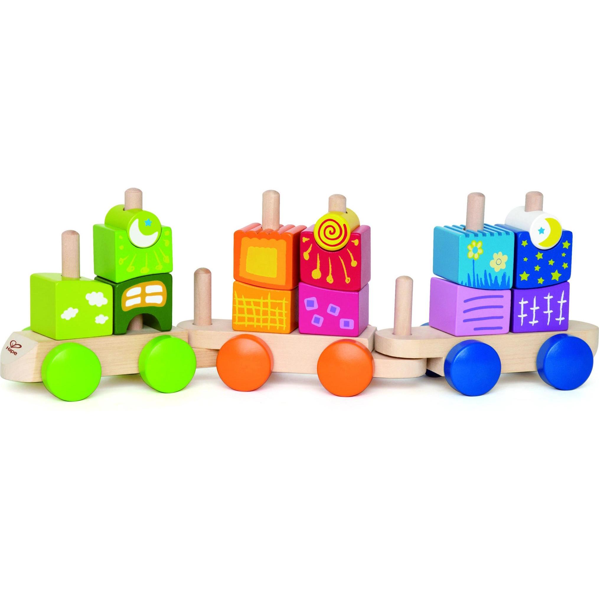 Hape Fantasiebausteine Eisenbahn 17tlg.