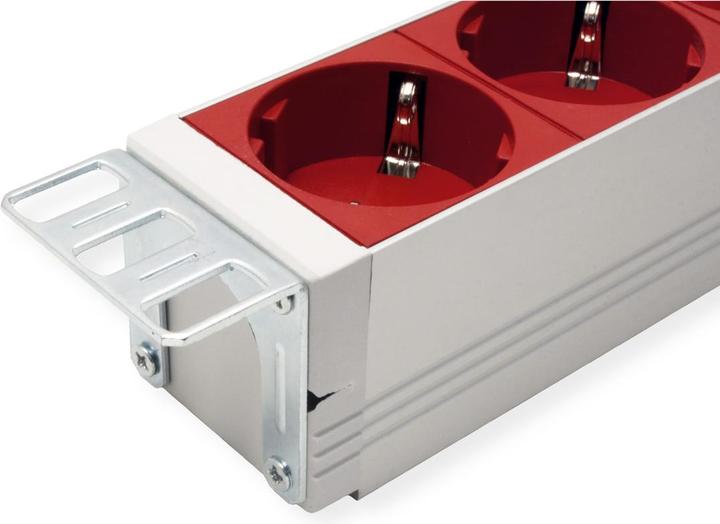 Produktbild Bachmann 333.936 Innenraum 9AC-Ausgänge 2m Grau (9x, CEE 7/3, 2 m)