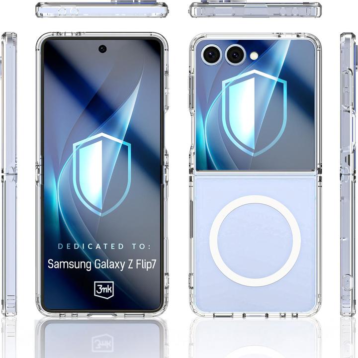 Produktbild 3MK - Clear Case - Samsung Galaxy Z Flip7 - Transparent (Samsung Galaxy Z Flip7)