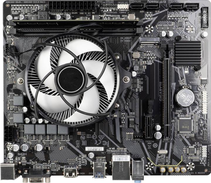 Produktbild Renkforce PC Tuning-Kit AMD Ryzen 5 3400G 4.2 GHz 16 GB DDR4-RAM 500 GB M.2 PCIe (AM4, AMD A520, mATX)