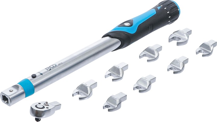 Produktbild BGS Drehmomentschlüssel-Satz 6,3 mm (1/4") 10 - 50 Nm 10-tlg. (1/4", 10 Nm, 50 Nm)