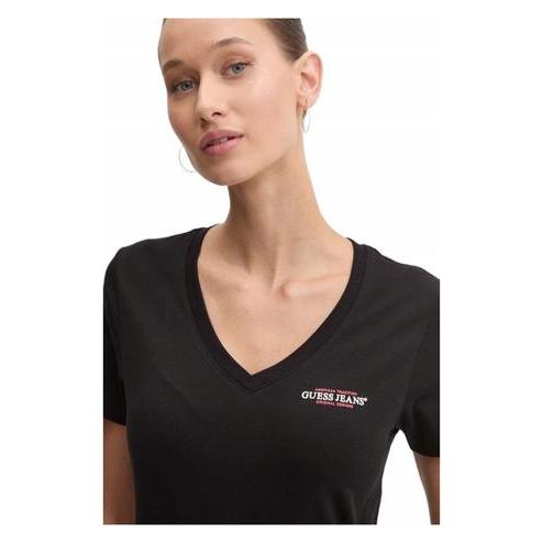 Guess, Vrouwen, T-shirts, Gj Slim Mini Damen T-Shirt, (M)