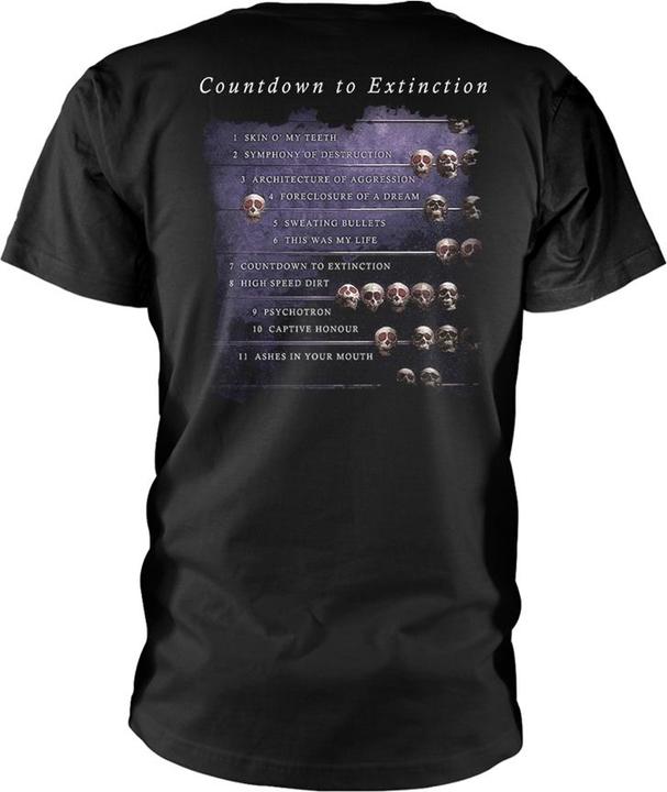 Immagine prodotto Megadeth - Countdown to Extinction T-Shirt (L)