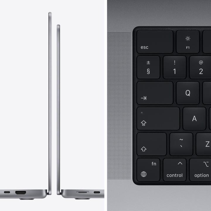 Produktbild Apple MacBook Pro 14 - Late 2021 (14", M1 Pro, 16 GB, 512 GB, DE)