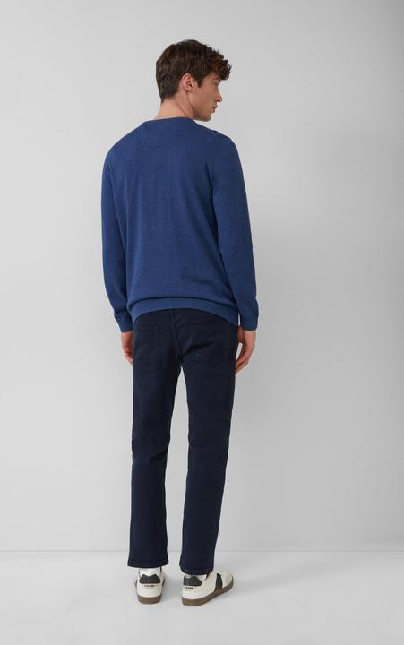 Produktbild s.Oliver Strickpullover Baumwollpullover mit Logo-Stickerei (XL)