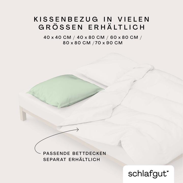 Produktbild schlafgut Knitted Jersey (Duvetbezug, 40 x 40 cm)