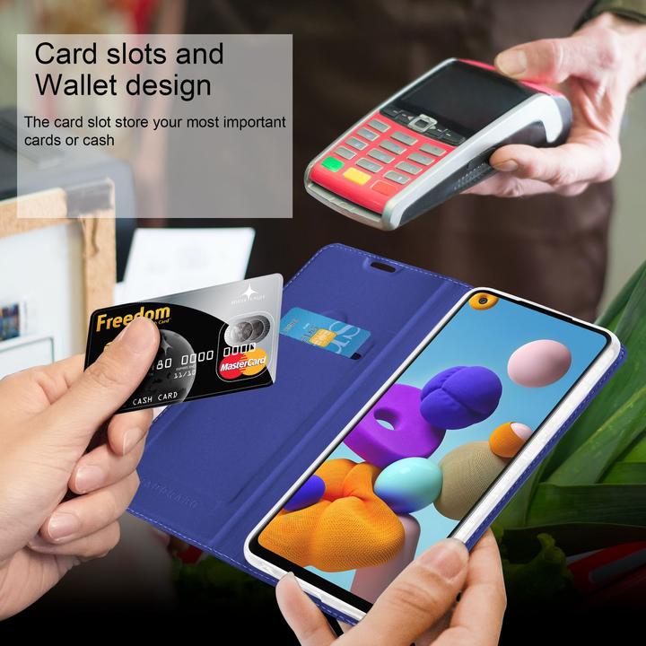 Image du produit Cadorabo Housse Classy Book (Samsung Galaxy A21s)