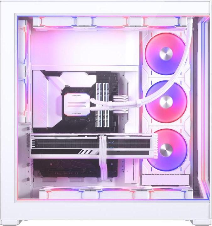 Actual product image Phanteks NV9 Premium DRGB Kit + power hub, 3x for outer frame, 1x mainboard cable cover (Multicoloured)