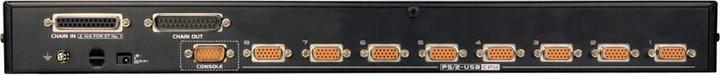 Produktbild Aten CS1708A, 8-Port KVM Switch 2x PS2/ USB, VGA, daisychain