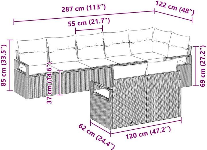 Produktbild vidaXL Luciana