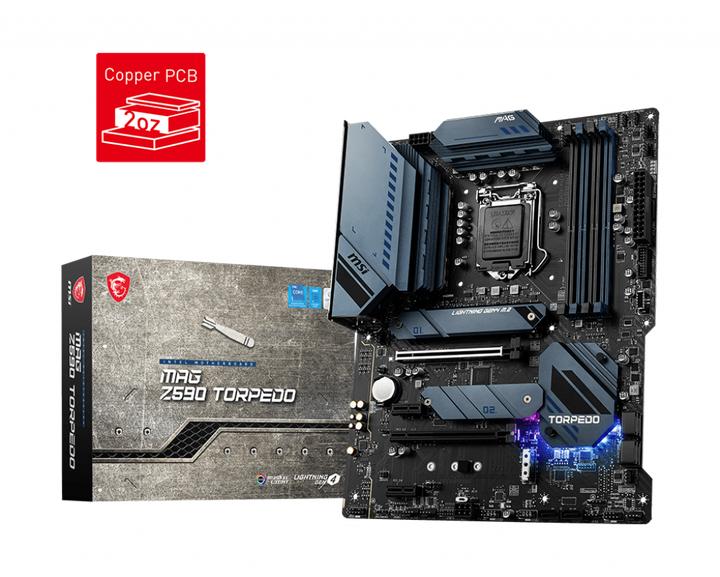 Produktbild MSI MAG Z590 Torpedo (LGA 1200, Intel Z590, ATX)