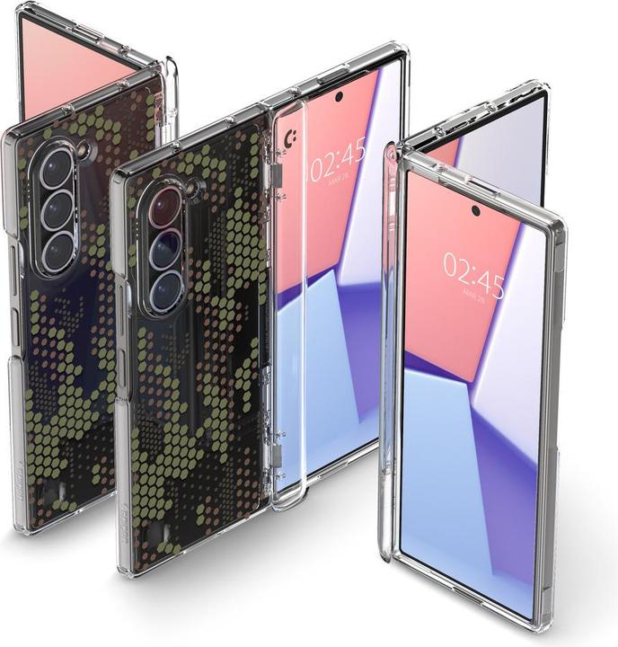 Actual product image Spigen Ultra Hybrid Pro Galaxy Z Fold 6 Case Digital Camo (Samsung Galaxy Z Fold6)