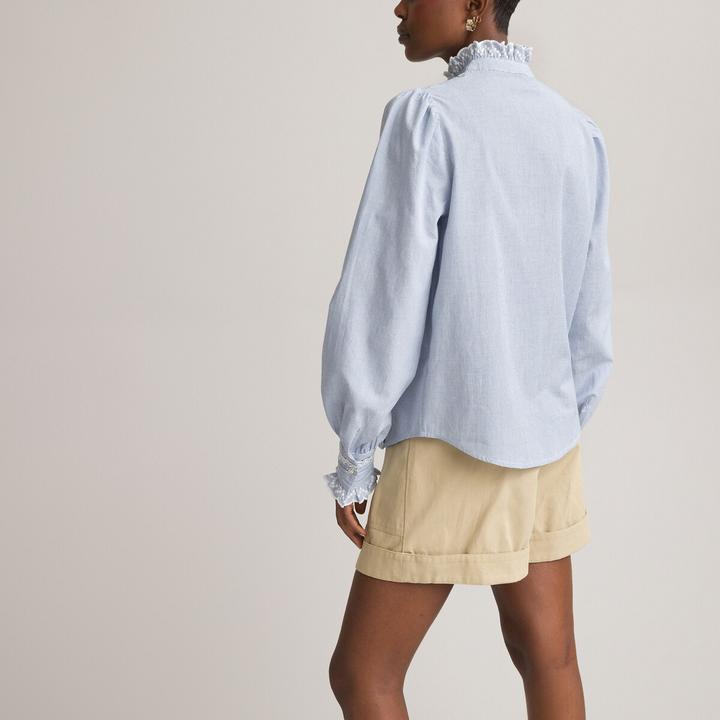 Produktbild La Redoute Collections Bluse Signature aus Bio-Baumwolle (48)
