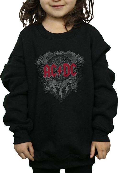 Produktbild AC/DC Black Ice With Red Sweatshirt Mädchen (140, 146)