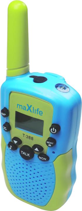 Image du produit Maxlife MXWT-200 set de talkie-walkie vert-bleu (3 km)