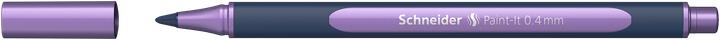 Actual product image Schneider Paint-it rollerball (Frosted Violet Metallic, 1 x)