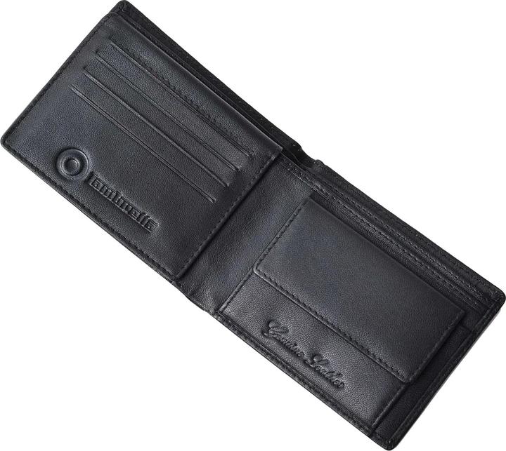 Actual product image Lambretta Punched Leather Wallet