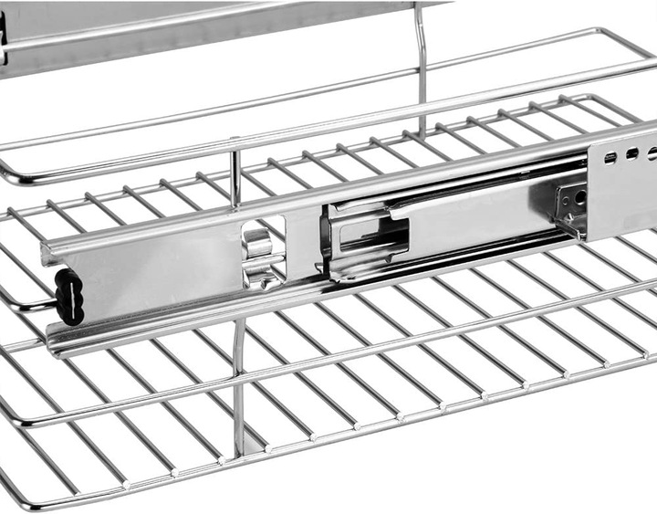 Produktbild Casaria Teleskopschublade 60cm - 4er Set (1 x, 27 x 44 x 14 cm)