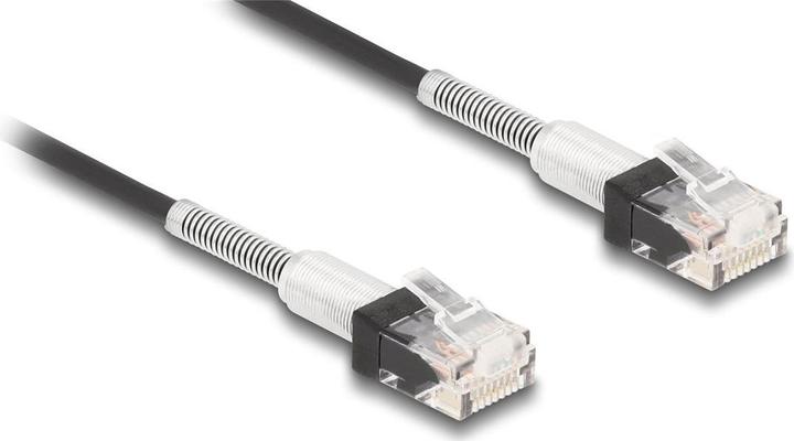 Produktbild Delock RJ45 Netzwerkkabel mit doppeltem Knickschutz Cat.6A U (U/UTP, CAT6a, 2 m)